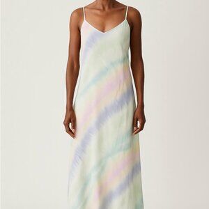 Zara Pastel Tie-Dye Maxi Dress